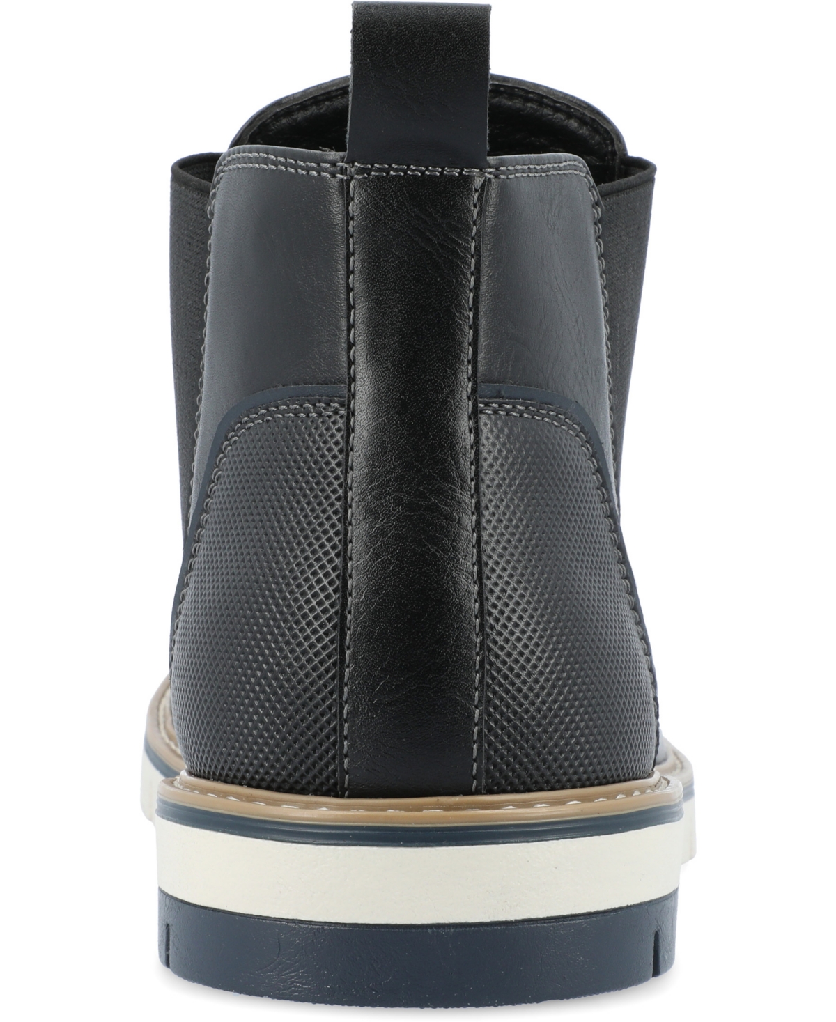 Vance Co. Men's Waylon Tru Comfort Foam Pull-On Cap Toe Chelsea Boot