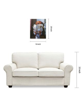 'Dog Gone Funny' Graphic Art Print On Wrapped Canvas Wall Art, 20" x 16"