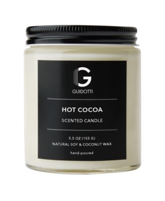 Guidotti Candle Hot Cocoa Scented Candle Collection In Clear