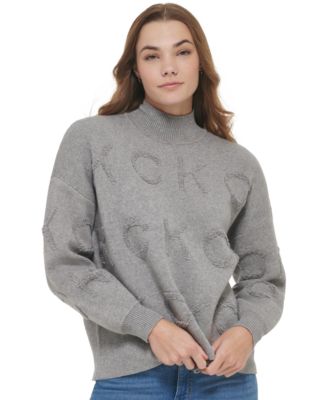 Calvin klein fashion mock neck sweater