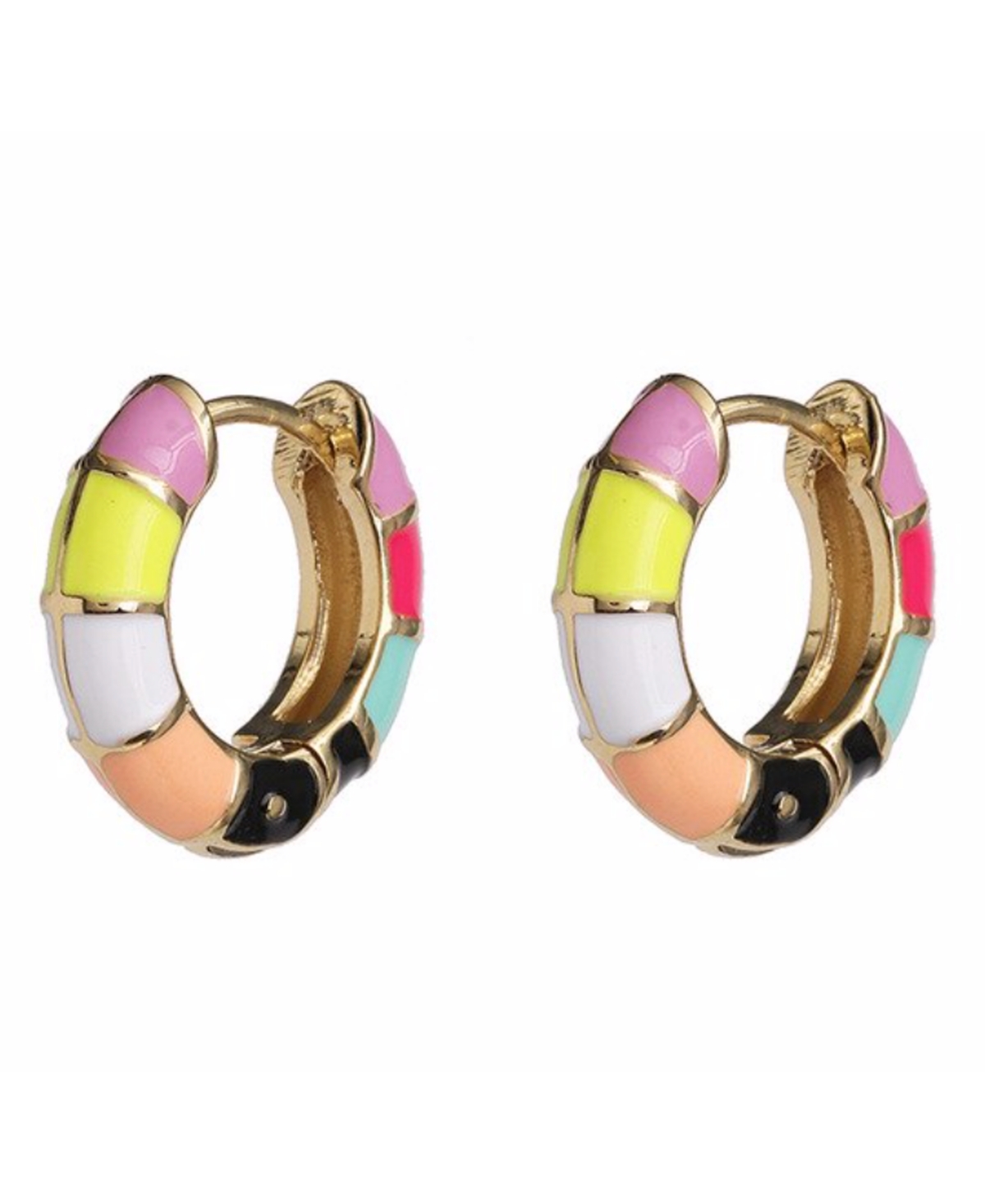 Accessory Concierge Women's Heidi Hoop Earrings In Multicolor