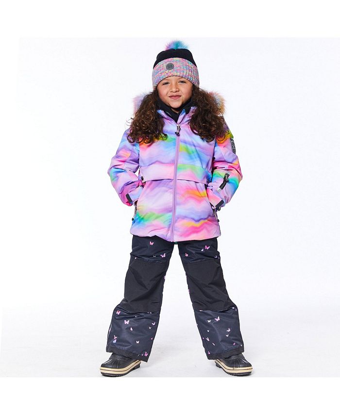 Rainbow Dream Girls Two-Piece Winter Set