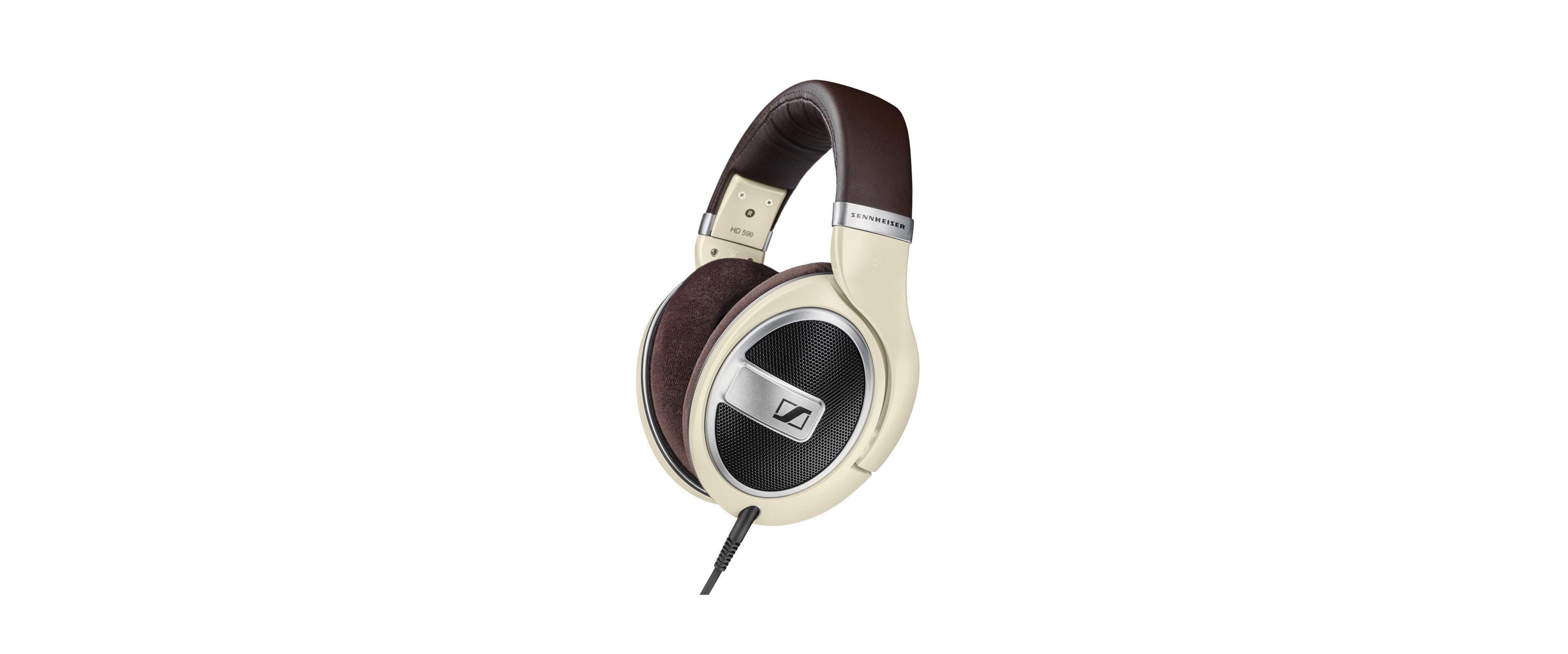 Sennheiser Hd 599 Open Back Headphone, Ivory