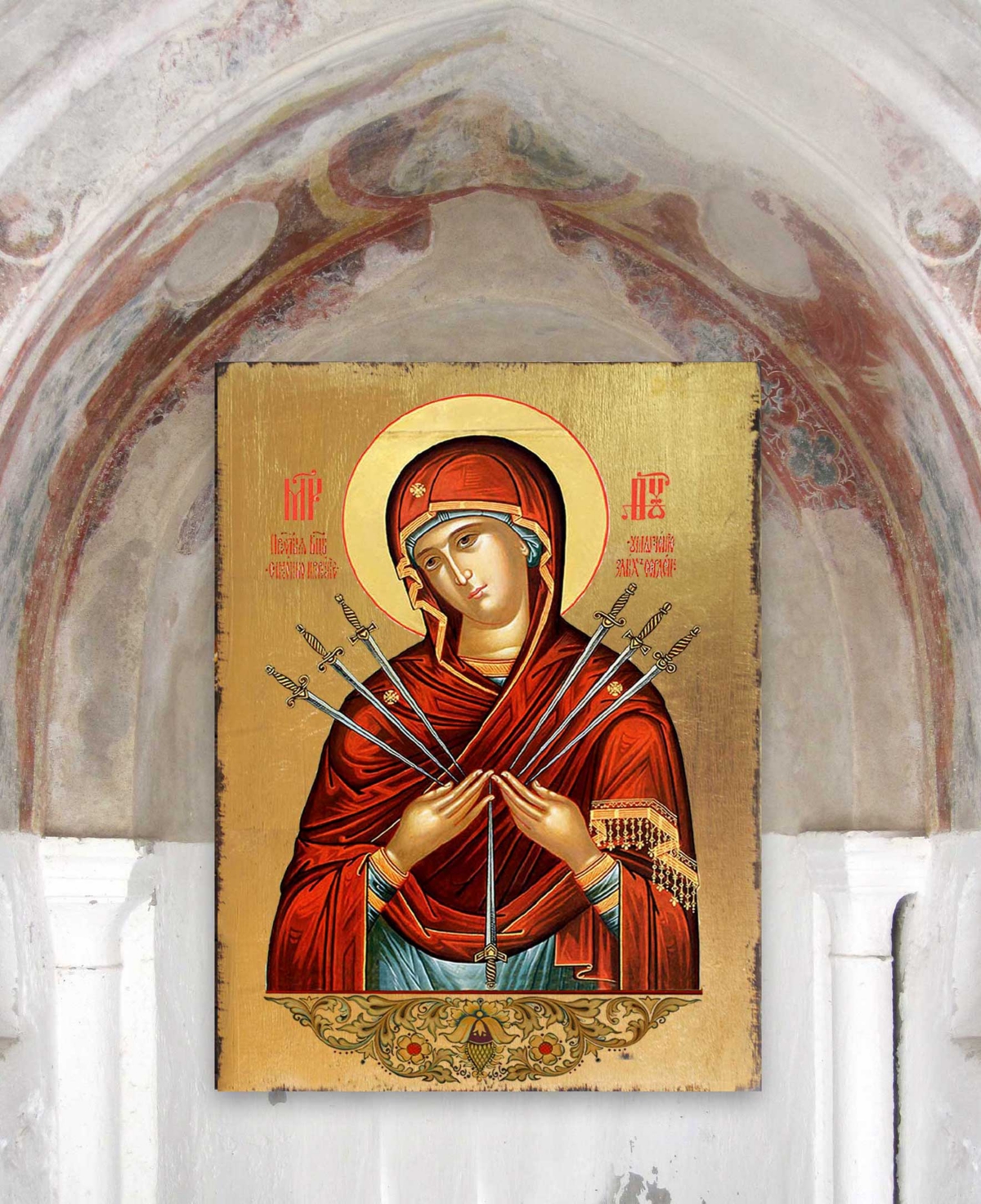 Designocracy Virgin Mary of The Seven Swords Icon 16