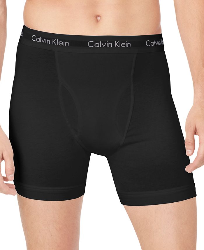 Calvin Klein Men's Cotton Stretch Boxer Briefs 3Pack NU2666 Macy's