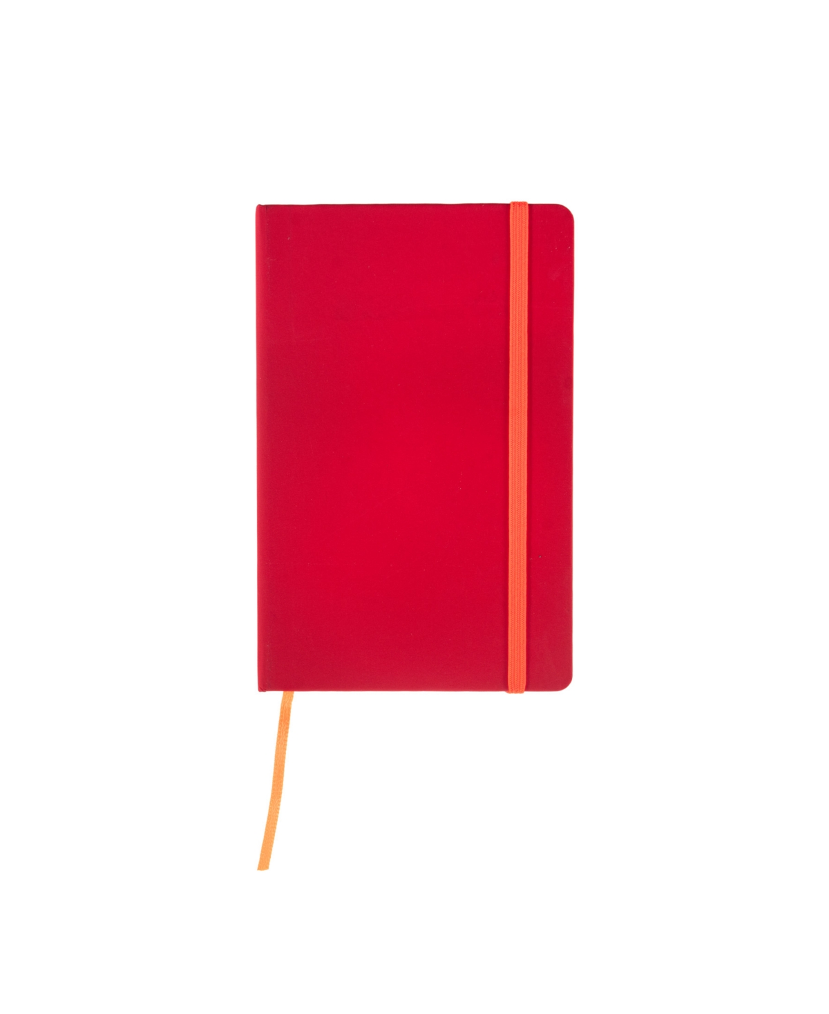 Ispira Hard Cover Lined Notebook, 3.5" x 5.5" - Red
