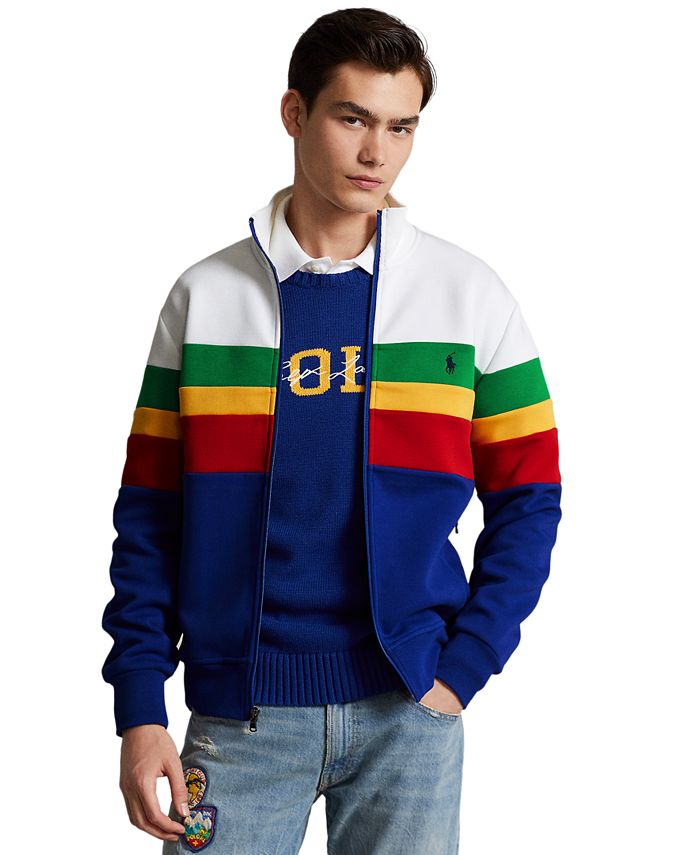 Double-Knit Track Jacket by Polo Ralph Lauren Online, THE ICONIC