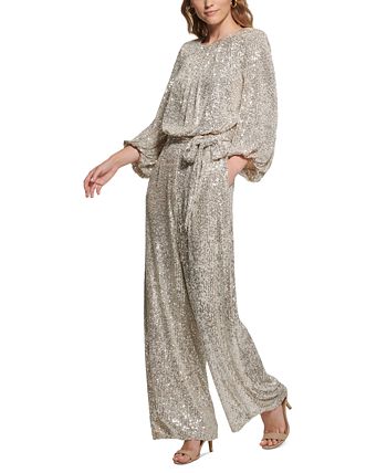 Vince camuto gold store jumpsuit