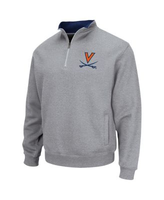 Men's Virginia Cavaliers Tortugas Team Logo Quarter-Zip Jacket