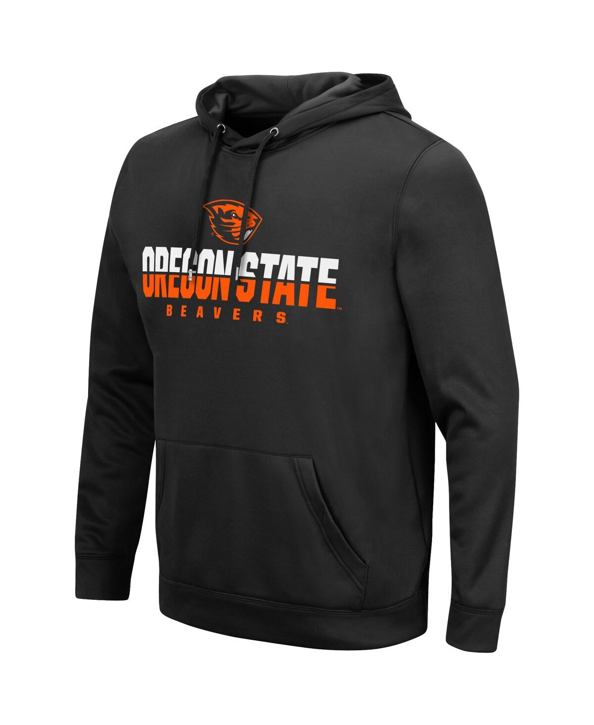 Men's ColosseumOregon State Beavers Lantern Pullover Hoodie - Black