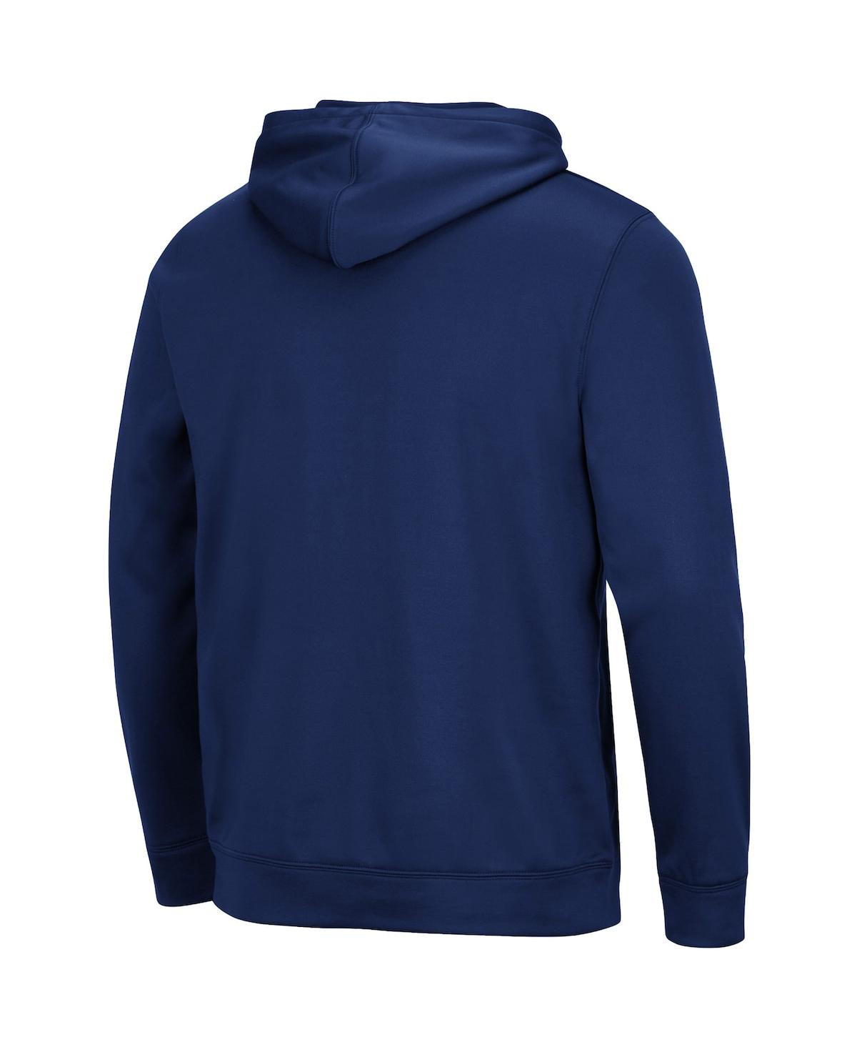 Colosseum Navy Ole Miss Rebels Lantern Pullover Hoodie In Navy