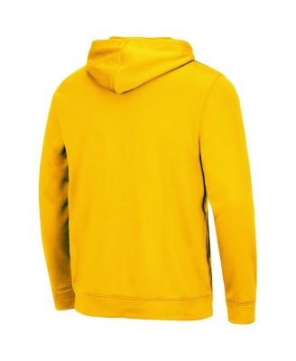 Men's Maize Michigan Wolverines Lantern Pullover Hoodie