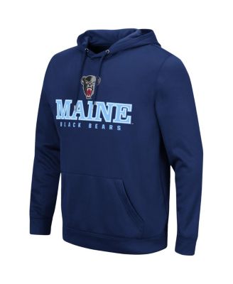 Men's Navy Maine Black Bears Lantern Pullover Hoodie