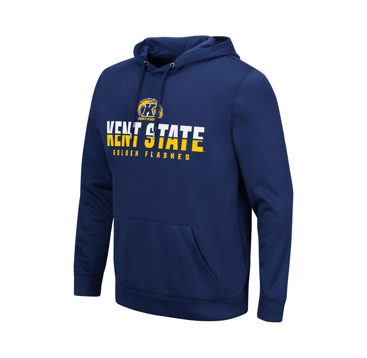 Men's Navy Kent State Golden Flashes Lantern Pullover Hoodie