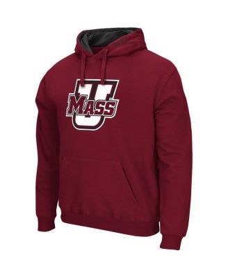 Men's UMass Minutemen Arch and Logo Pullover Hoodie