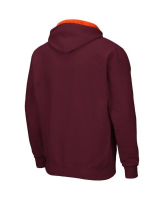 Men's Virginia Tech Hokies Arch & Logo 3.0 Full-Zip Hoodie