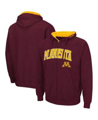 Men's Minnesota Golden Gophers Arch Logo 3.0 Full-Zip Hoodie