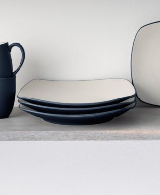 Colorwave Square Dinner Plates, Set of 4