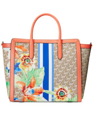 Lauren Ralph Lauren - Monogram Jacquard Large Tyler Tote