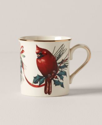 Winter Greetings Cardinal Mug