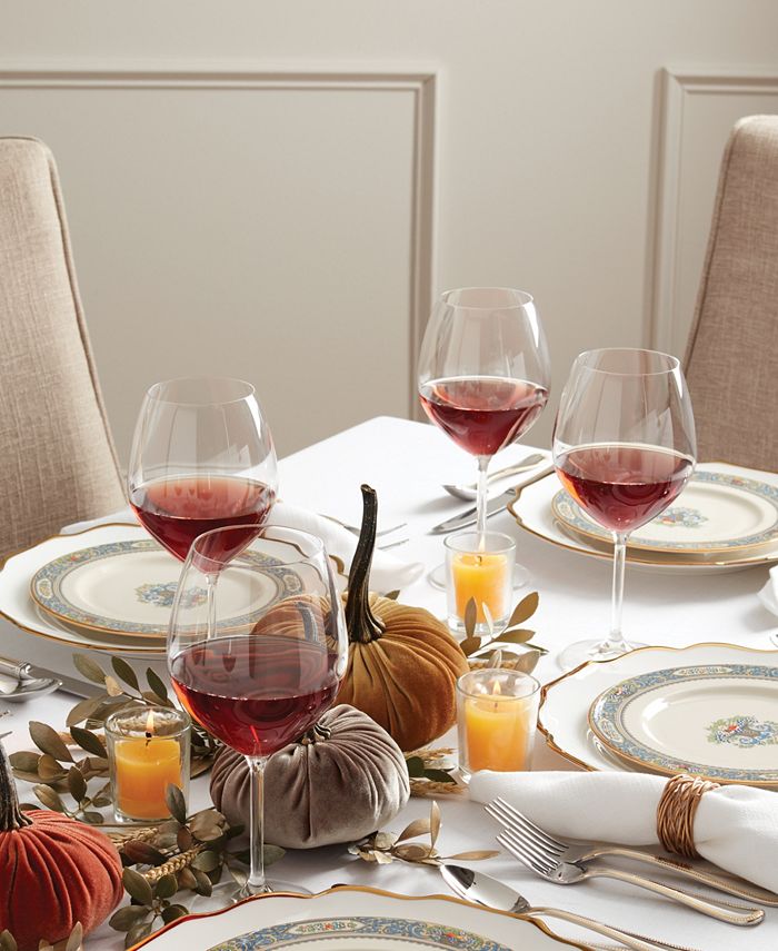 Lenox Tuscany Classics Red Wine Glasses, Set of 18 - Macy's