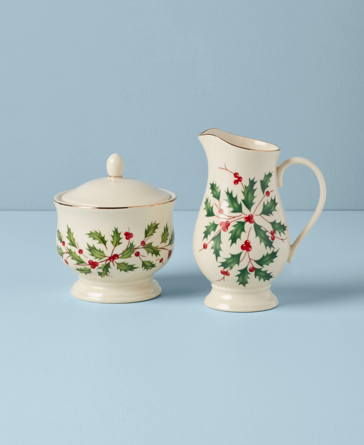 Lenox Holiday Sugar & Creamer Set