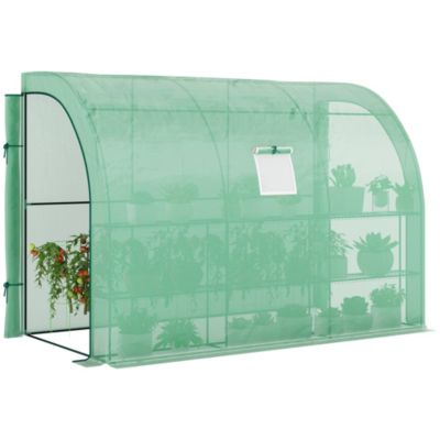 10' x 5' x 7' Plant house Garden Nursery with Windows,