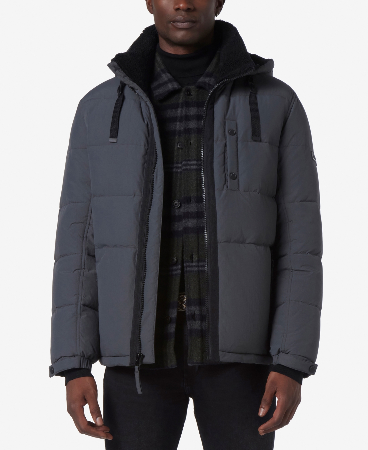 Marc New York Men's Hubble Crinkle Down Jacket