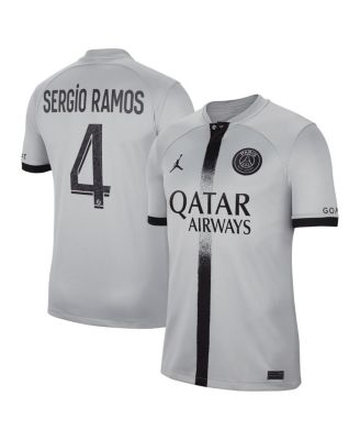 Men's Nike Sergio Ramos Black Paris Saint-Germain 2022/23 Away
