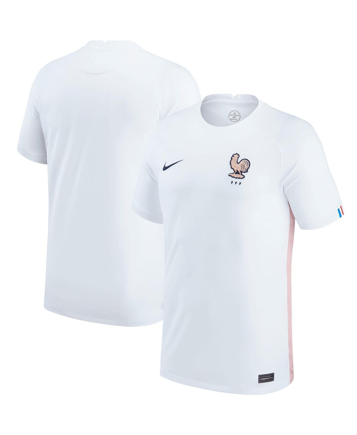 Big Boys NikeFrance Women's National Team 2022/23 Away Replica Blank Jersey - White