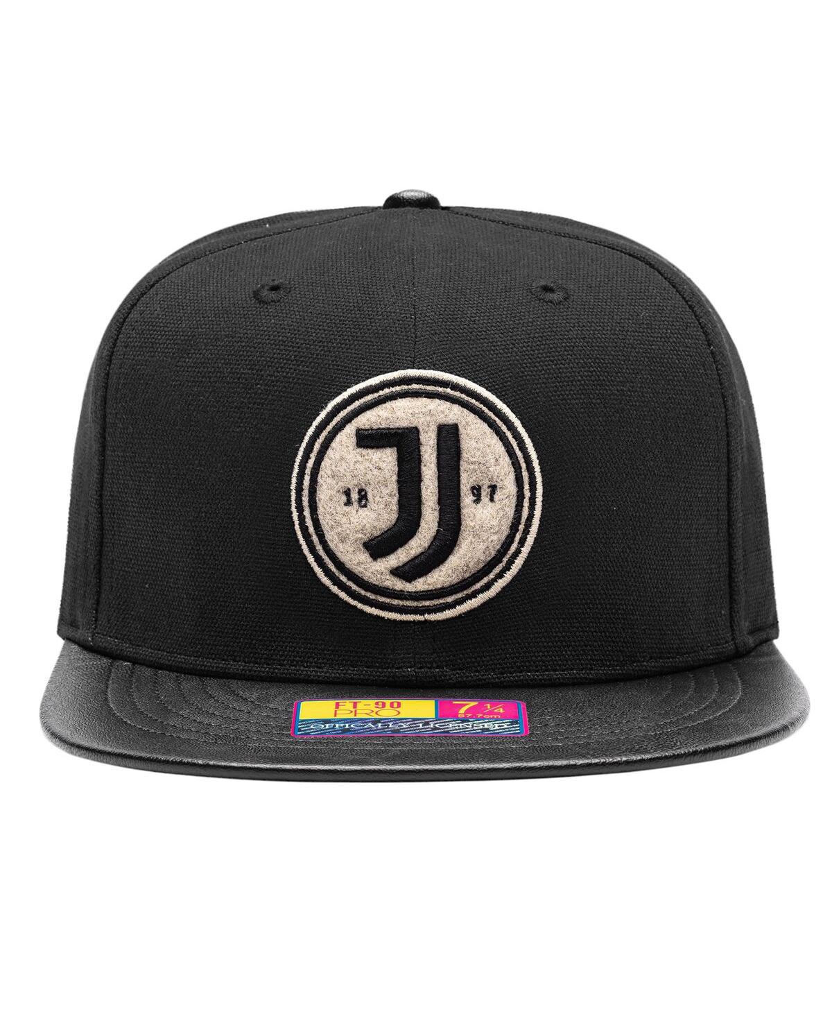 Men'sJuventus Swatch Fitted Hat - Black