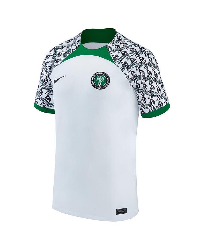 Nike Men's White Nigeria National Team 2022/23 Away Breathe Stadium ...