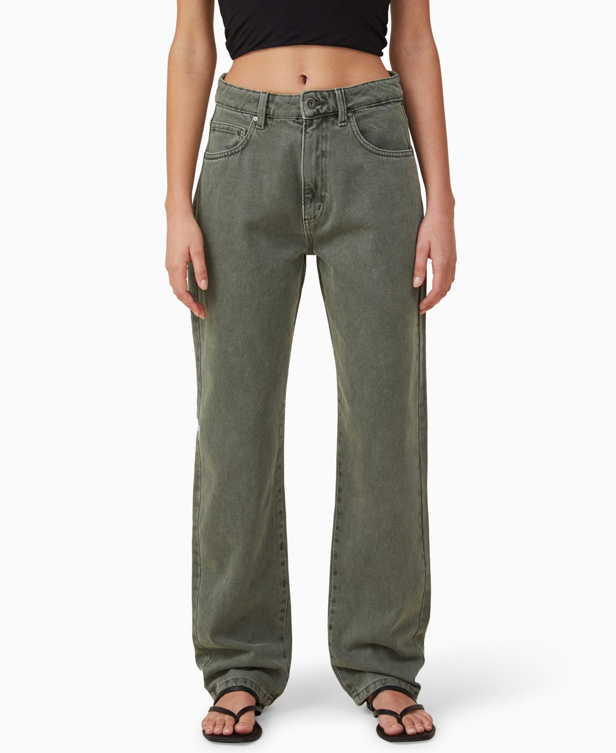 COTTON ON WOMEN'S LONG STRAIGHT JEANS