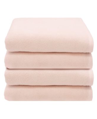 Ediree Turkish Cotton 4 Piece Bath Towel Set