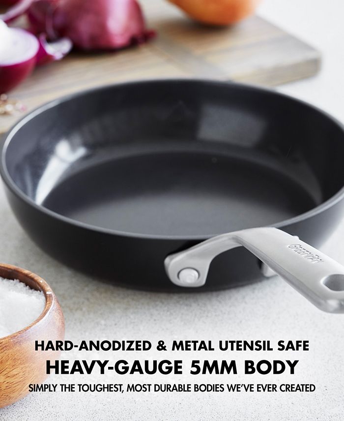 GreenPan Aluminum, Stainless Steel 8" Fry Pan Macy's