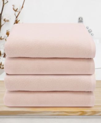 Ediree Turkish Cotton 4 Piece Bath Towel Set