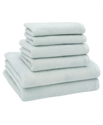 Ediree Turkish Cotton 6 Piece Bath Towel Set