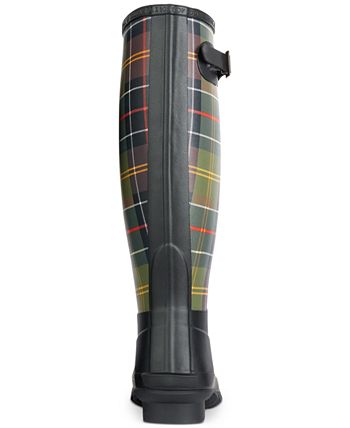 Barbour Women s Tartan Bede Rain Boots Macy s