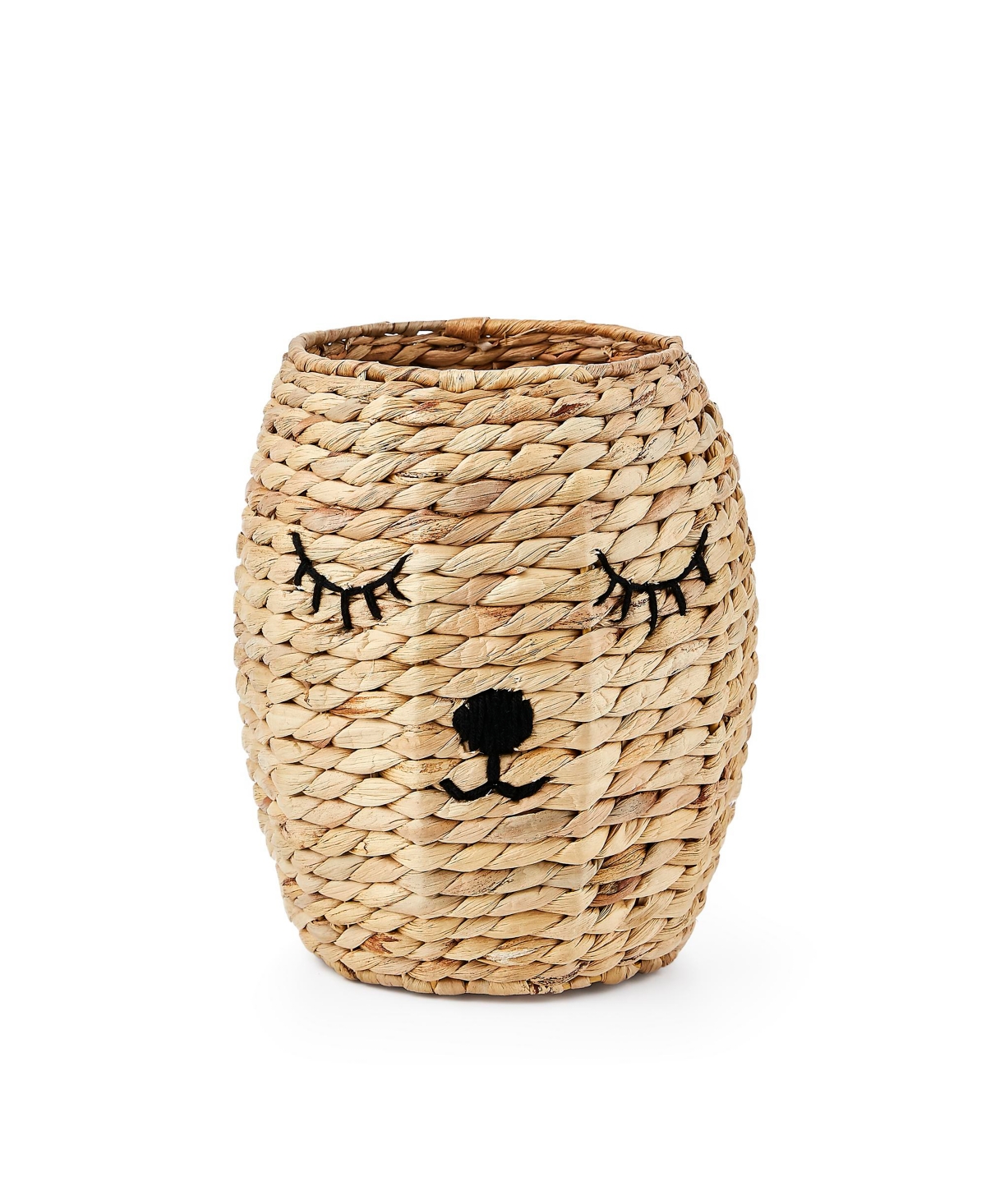 Shop Baum Round Bear Hamper, Set Of 4 In Natural