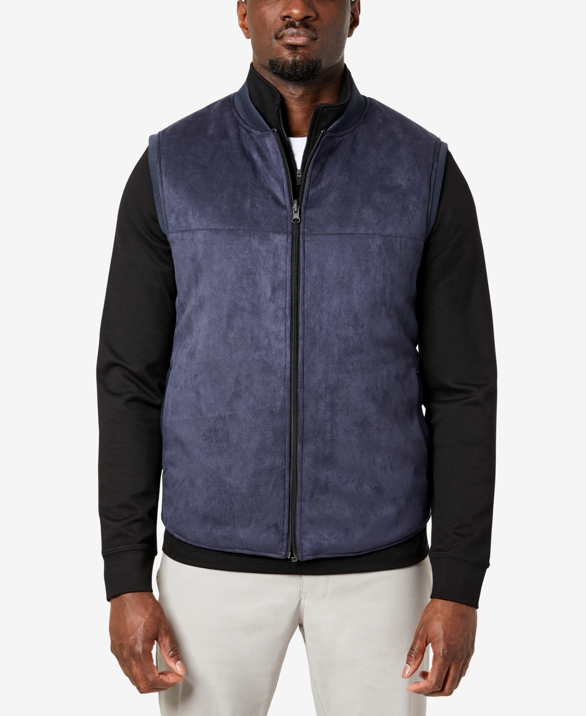 KENNETH COLE MEN'S REVERSIBLE WATER-RESISTANT VEST