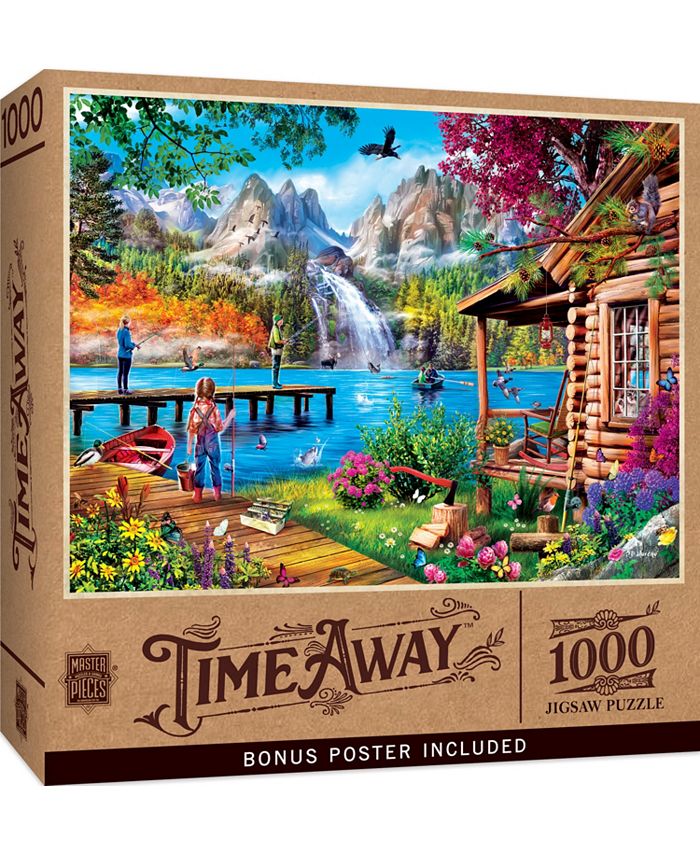 MasterPieces Sunset Ritual 1000 Piece Jigsaw Puzzle - Time Away Scenic Landscape - View #8