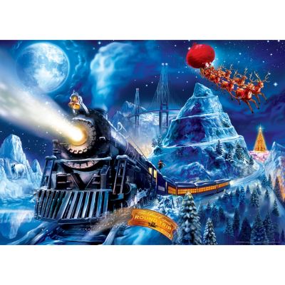 MasterPieces The Polar Express - Race to the Pole 1000 Piece Puzzle