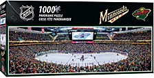 1000 Piece Sports Jigsaw Puzzle - NHL Minnesota Wild Center View Panoramic - 13"x39"