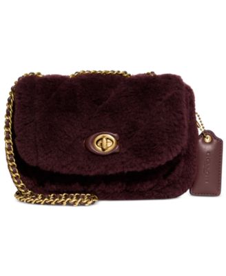 COACH - Shearling Quilted Pillow Madison Shoulder Bag 18