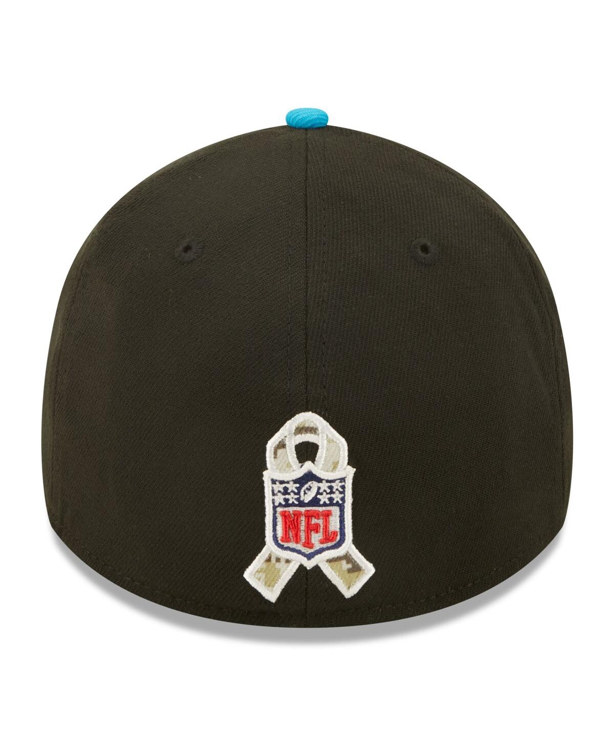 Men's New Era Blue Carolina Panthers 2022 Salute To Service 39THIRTY Flex Hat - Blue
