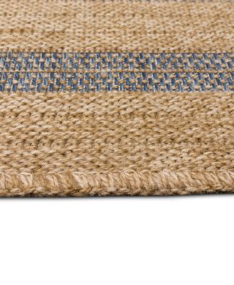 Sahara Multi Border Area Rug