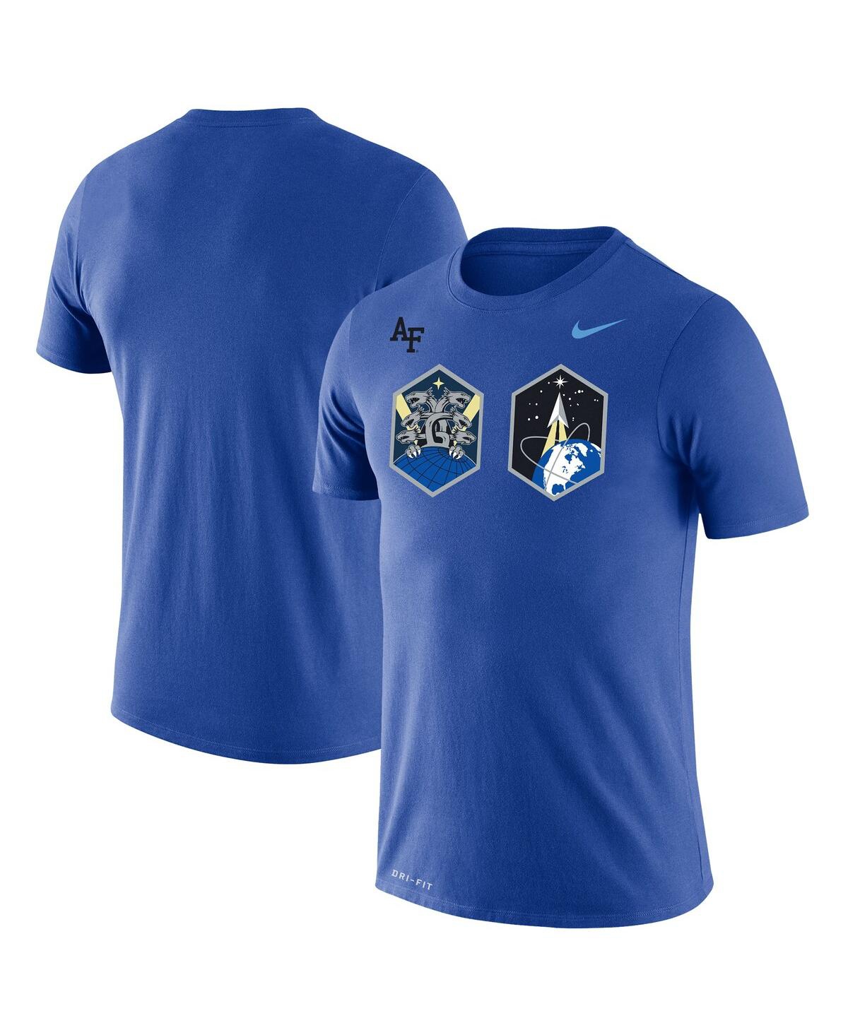 Men's Nike Royal Air Force Falcons Space Force Rivalry Badge T-shirt