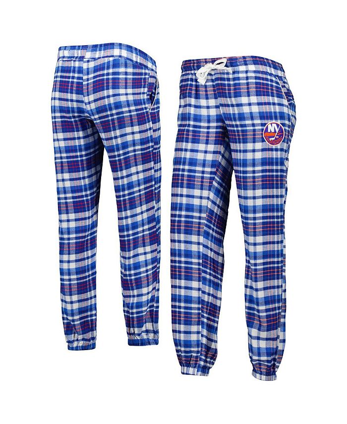 Concepts Sport Women's Royal New York Islanders Mainstay Flannel Pants