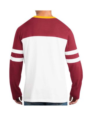 Men's Burgundy, White Washington Commanders Halftime Long Sleeve T-shirt