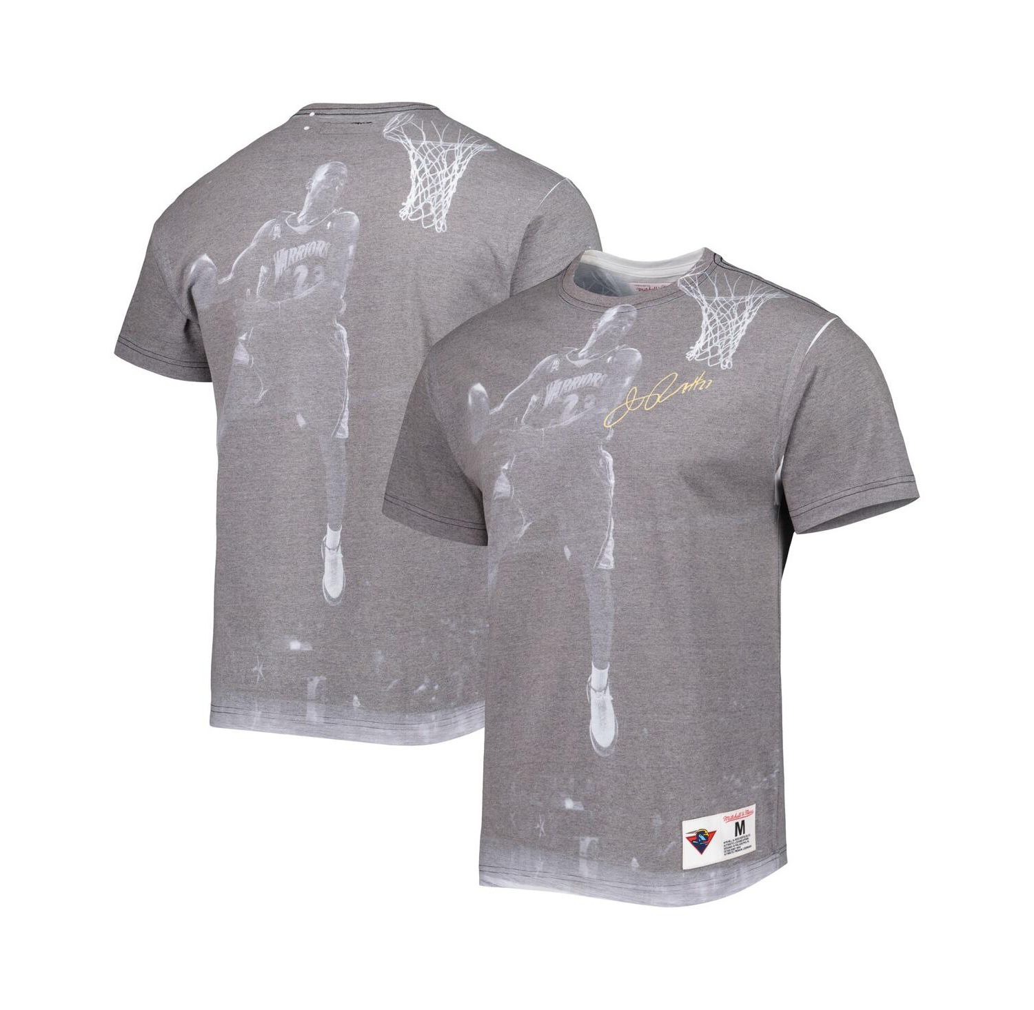 Men's Jason Richardson Gray Golden State Warriors Above The Rim Sublimated T-shirt